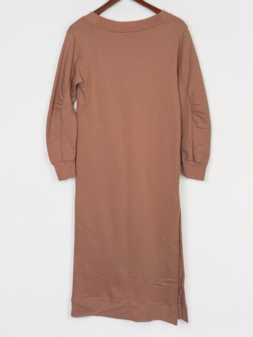 Free People Beach Sweatshirt Midi Dress XL (Fits Smaller) French Terry Cotton - Picture 3 of 10
